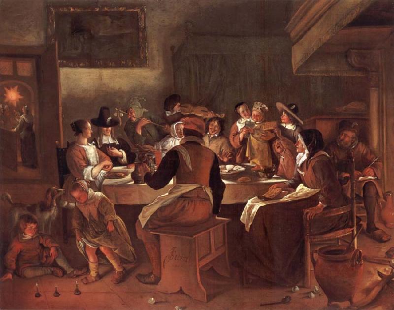 Jan Steen Twelfth Night